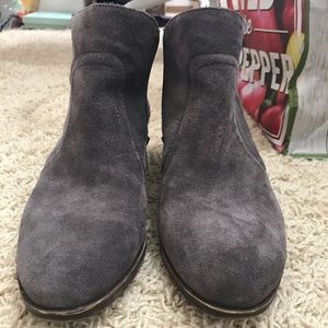 Lucky Brand grey booties